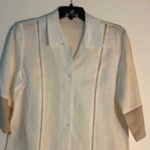 Linen two piece for Autumn Wedding